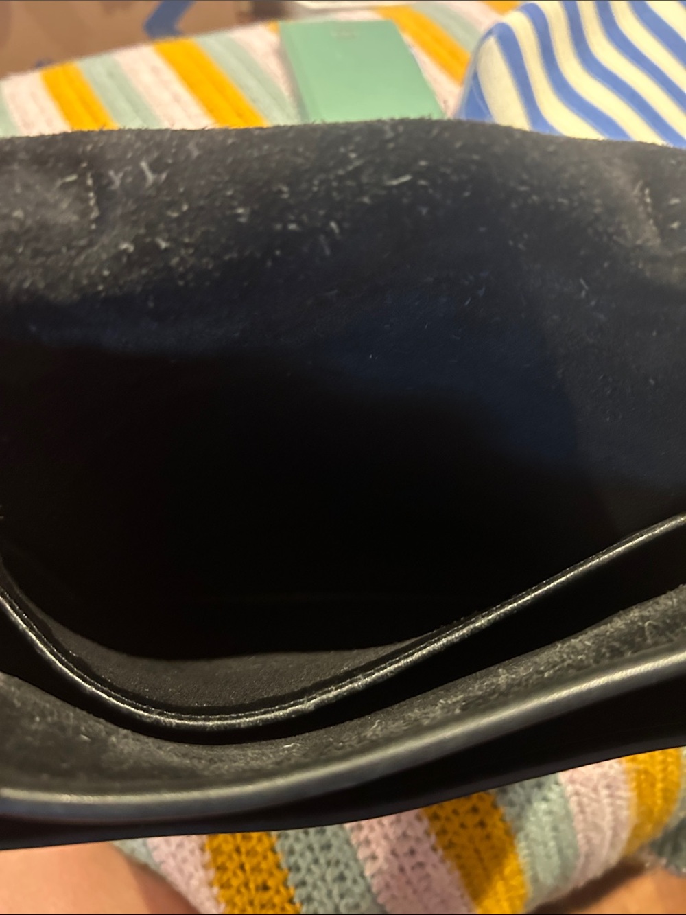 Vintage Coach Station Bag Black Leather Crossbody Messenger Bag - Picture 11 of 14